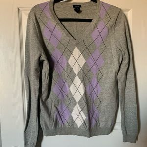 Izod argyle women’s M sweater